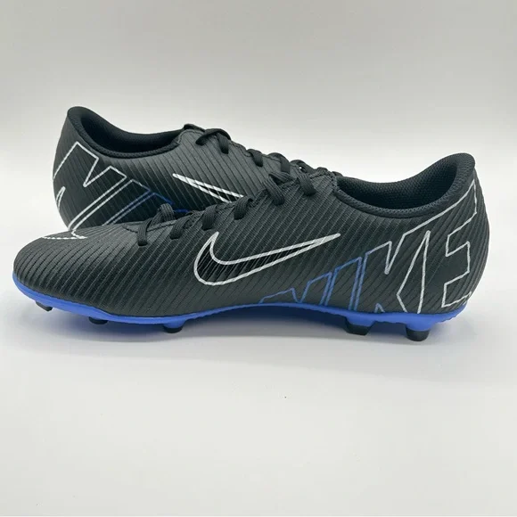 Men’s Nike Mercurial Vapor 15 Soccer Cleats Black Blue Sizes 9.5 Dj5963-040 New - Picture 8 of 10